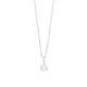 Colgante Solitario de oro blanco de 18 Kt con diamante de 0,10 a 0,73 ct