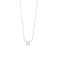 Colgante Solitario de oro blanco de 18 Kt con diamante de 0,05 a 0,73 ct