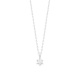 Colgante Solitario de oro blanco de 18 Kt con diamante de 0,10 a 0,73 ct