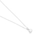 Colgante Solitario de oro blanco de 18 Kt con diamante de 0,10 a 0,73 ct