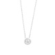 Colgante Solitario de oro blanco de 18 Kt con diamante de 0,10 a 0,53 ct