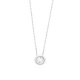 Colgante Solitario de oro blanco de 18 Kt con diamante de 0,10 a 0,53 ct