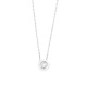Colgante Solitario de oro blanco de 18 Kt con diamante de 0,10 a 0,53 ct