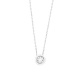 Colgante Solitario de oro blanco de 18 Kt con diamante de 0,10 a 0,53 ct