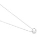 Colgante Solitario de oro blanco de 18 Kt con diamante de 0,05 a 0,53 ct