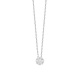Colgante Solitario de oro blanco de 18 Kt con diamantes de 0,10 a 1,00 ct