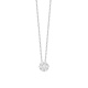 Colgante Solitario de oro blanco de 18 Kt con diamantes de 0,10 a 1,00 ct