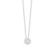 Colgante Solitario de oro blanco de 18 Kt con diamantes de 0,10 a 1,00 ct