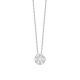 Colgante Solitario de oro blanco de 18 Kt con diamantes de 0,10 a 1,00 ct