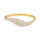 Esclava de oro amarillo de 18 Kt con diamantes de 5,00 a 5,15 ct