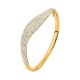 Esclava de oro amarillo de 18 Kt con diamantes de 5,00 a 5,15 ct