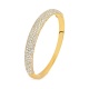 Esclava Pavé de oro amarillo de 18 Kt con diamantes de 5,50 a 5,70 ct