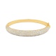 Esclava Pavé de oro amarillo de 18 Kt con diamantes de 5,50 a 5,70 ct