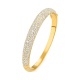 Esclava Pavé de oro amarillo de 18 Kt con diamantes de 5,50 a 5,70 ct