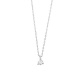 Colgante Solitario de oro blanco de 18 Kt con diamante de 0,05 a 0,83 ct