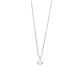 Colgante Solitario de oro blanco de 18 Kt con diamante de 0,05 a 0,83 ct