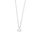 Colgante Solitario de oro blanco de 18 Kt con diamante de 0,05 a 0,83 ct