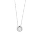 Colgante Solitario de oro blanco de 18 Kt con diamante de 0,05 a 0,50 ct